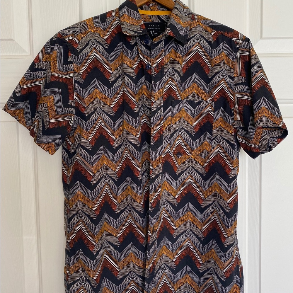 21 Men Button up Shirt S